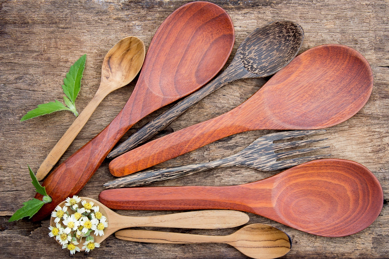 Bamboo kitchen tools