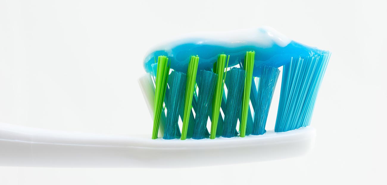 Toothbrush and toothpaste