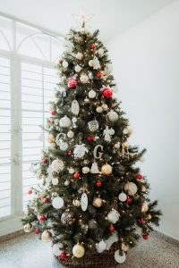 Decorated Christmas tree