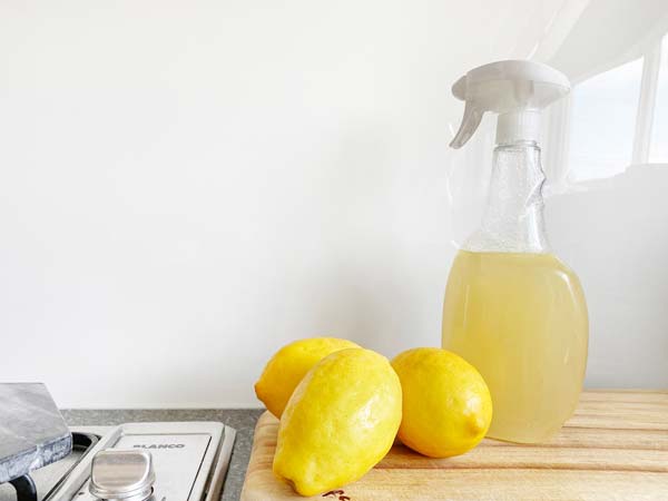 Cleaning with lemon juice is excellent for numerous jobs!